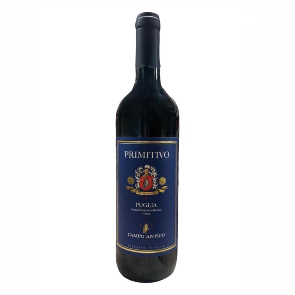 Wino Campo Antico Primitivo czerwone wytrawne 700 ml