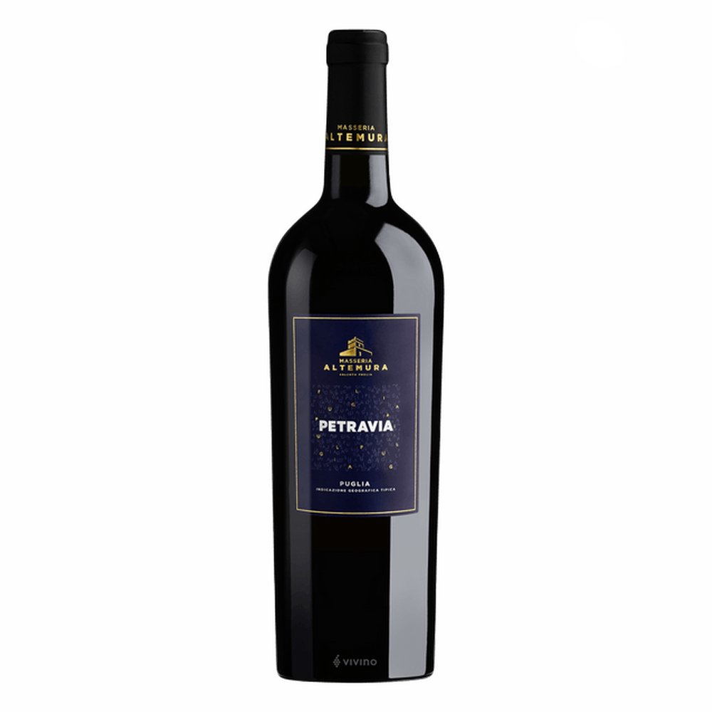 Wino Masseria Altemura Petravia Puglia Igt czerwone wytrawne 750 ml