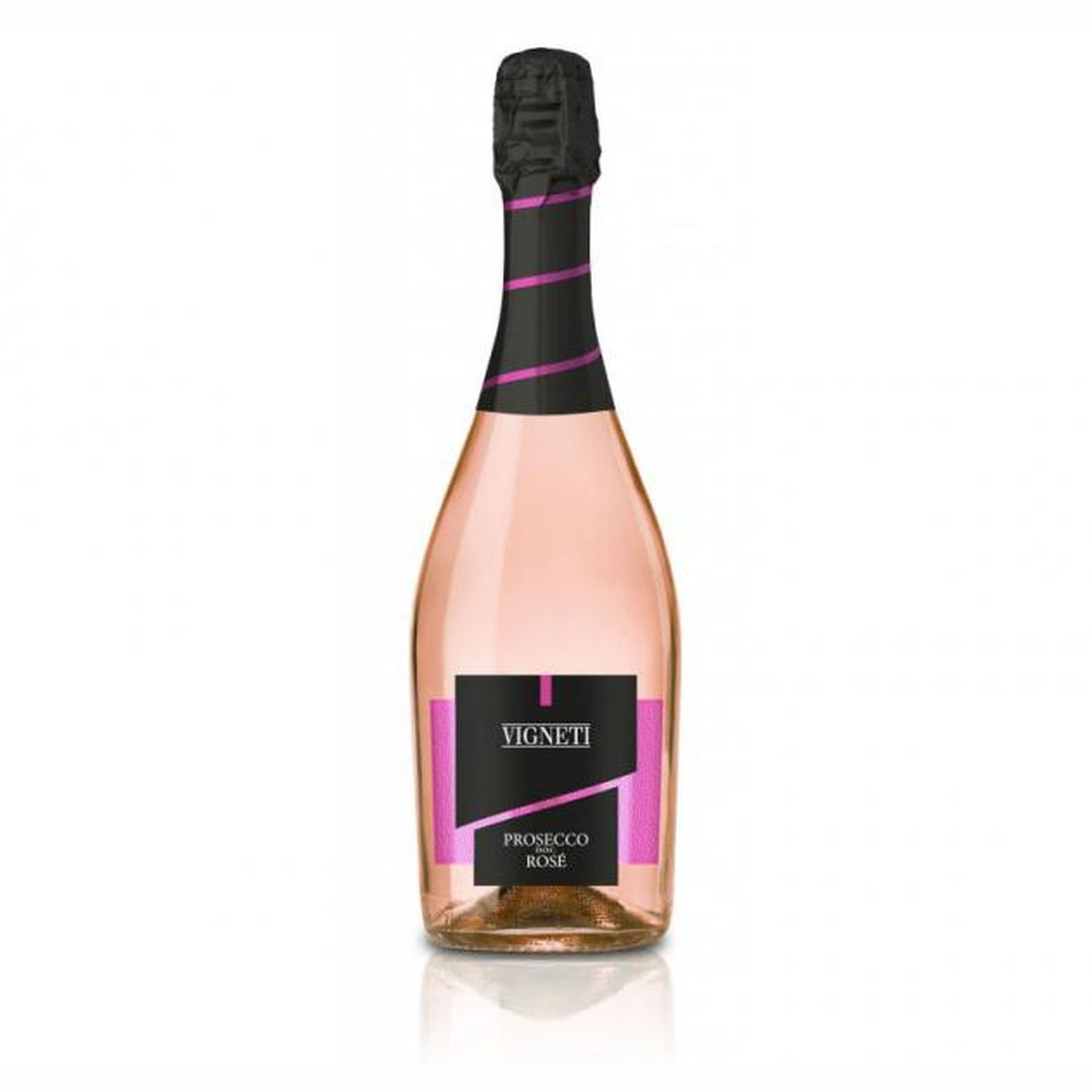 Wino Musujące Vigneti Prosecco Doc Extra Dry Rose różowe wytrawne 750 ml