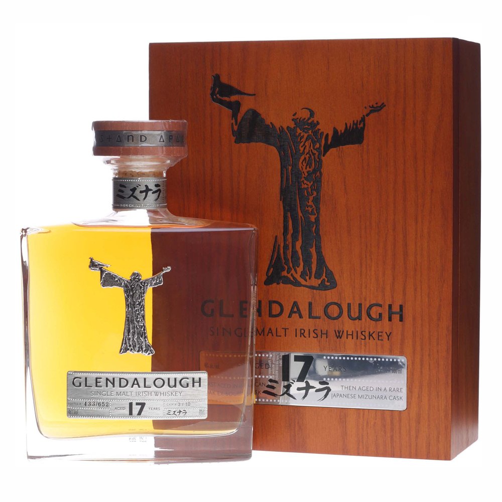 Whisky Glendalough Single Malt 17 Yo Irish Japanese Mizunara Cask 46% 700 ml
