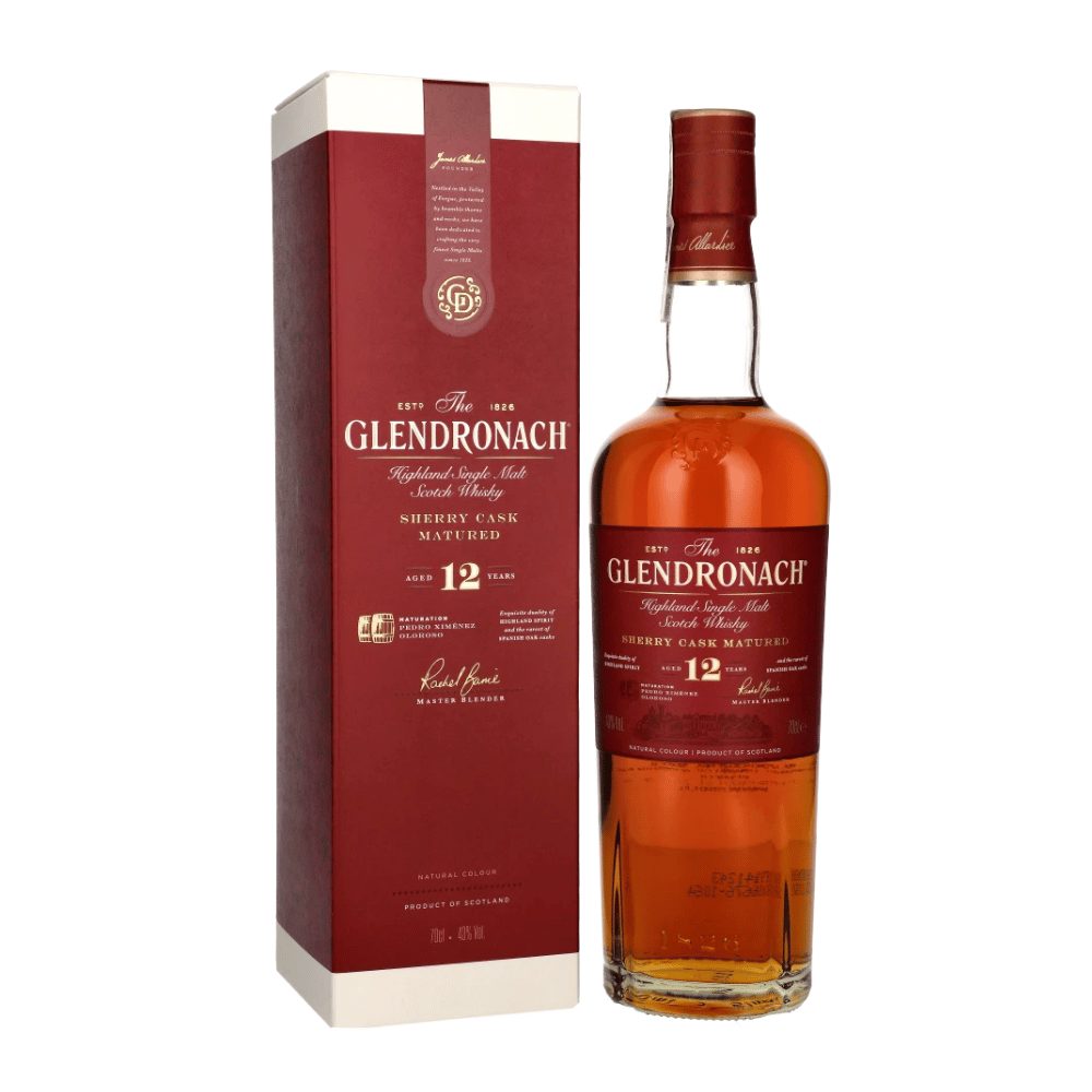 Whisky GlenDronach 12YO Sherry Cask 43% 700 ml