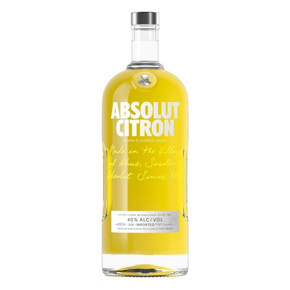 Wódka Absolut Citron 40% 1000 ml