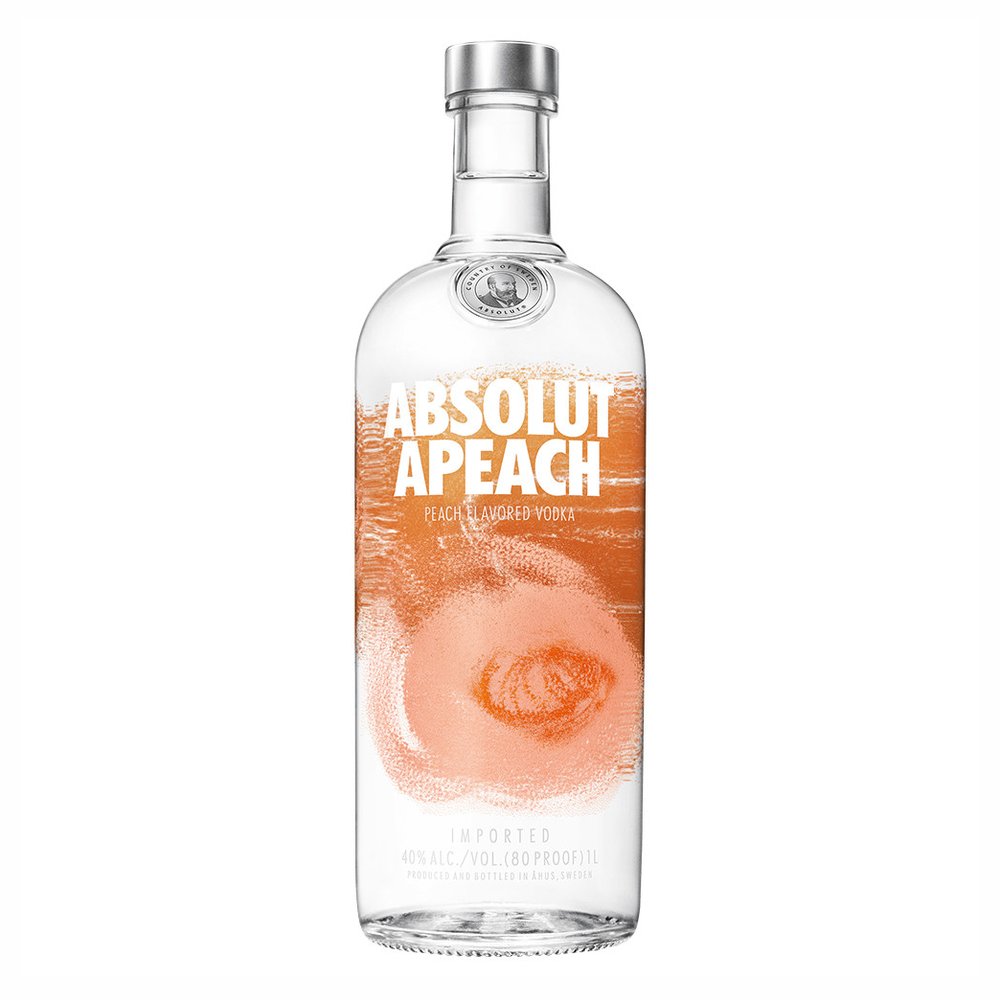 Wódka Absolut Apeach 40% 1000 ml