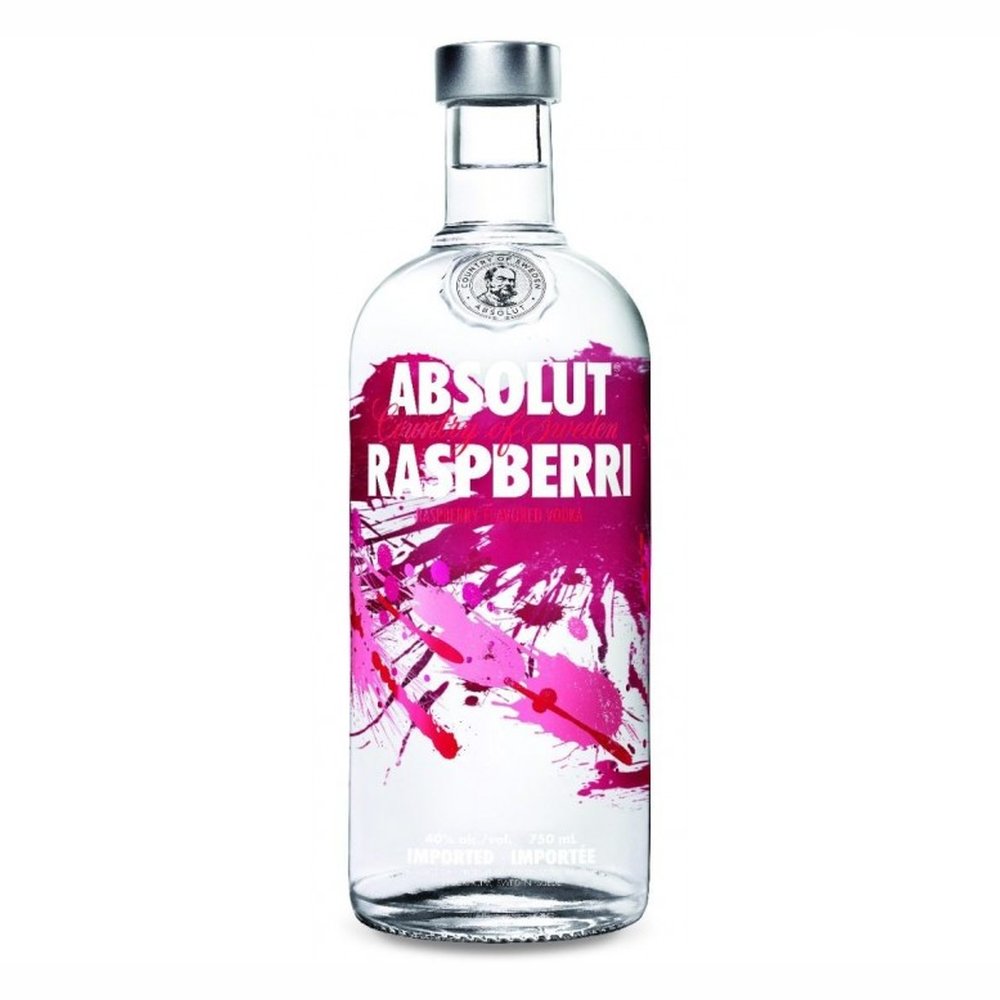 Wódka Absolut Raspberri 40% 1000 ml