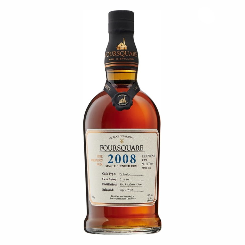 Rum Foursquare Vintage 2008 Cask Strength 60% 700 ml