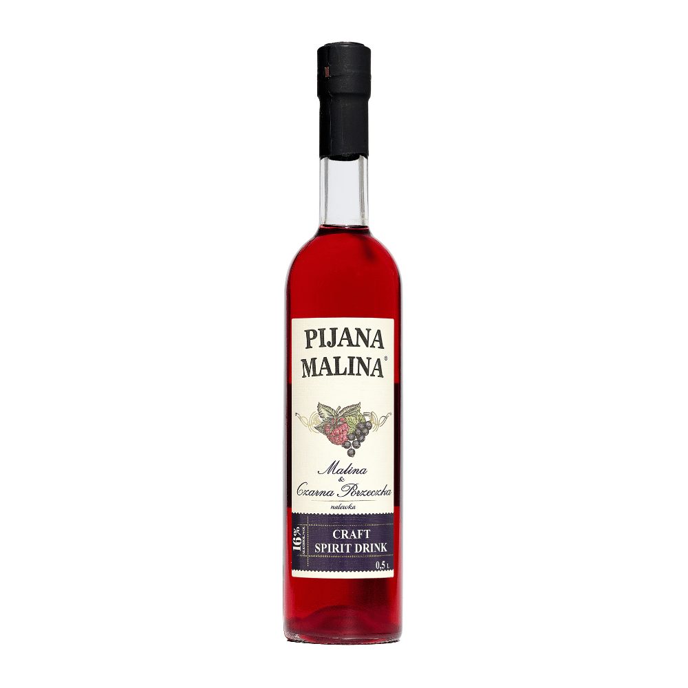 Nalewka Pijana Malina Malina & Czarna Porzeczka 16% 500 ml