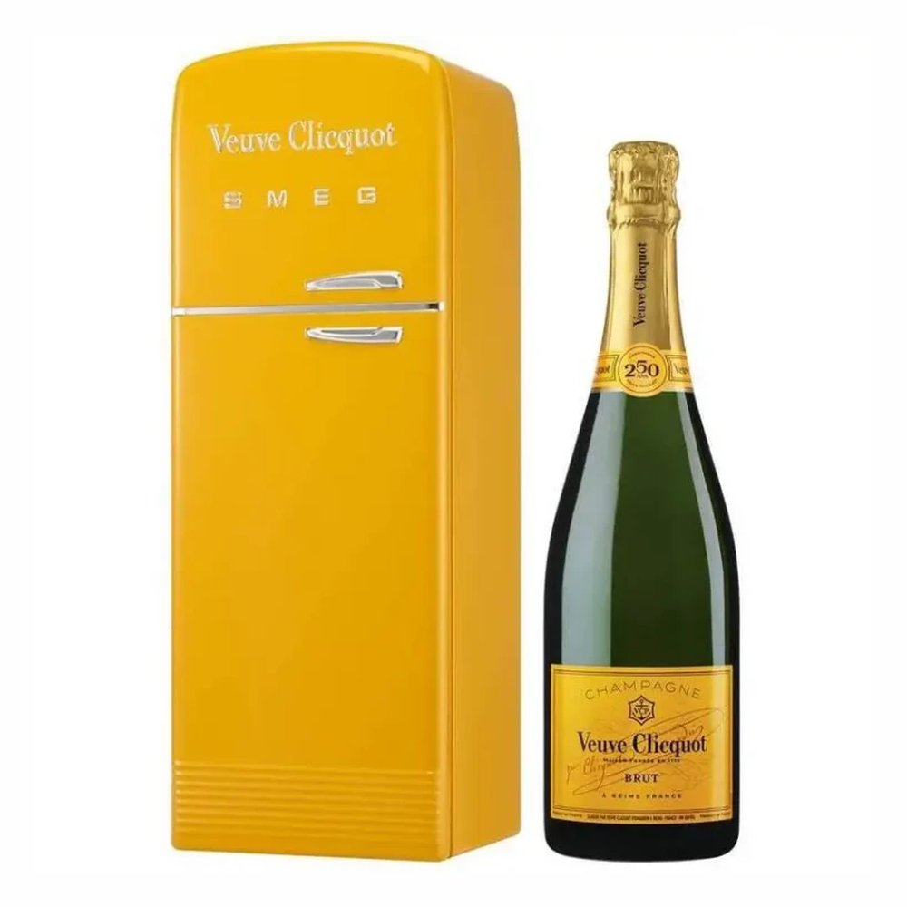 Szampan Veuve Clicquot Brut Yellow Fridge białe wytrawne 12,5% 750 ml