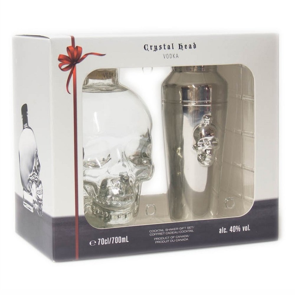 Wódka Crystal Head + Shaker 40% 700 ml