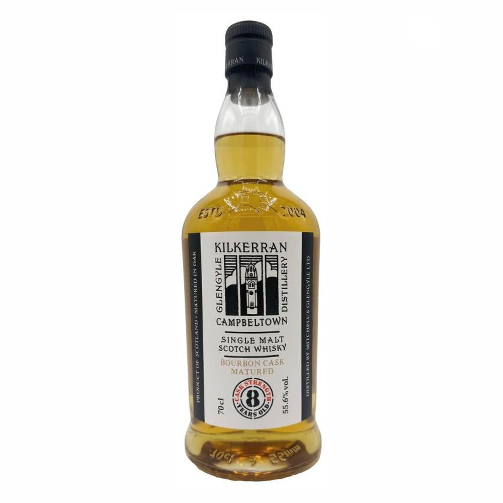 Whisky Kilkerran 8YO Cask Strength Bourbon Single Malt 55,6% 700 ml