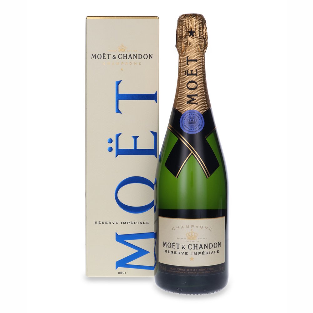 Szampan Moet & Chandon Brut Imperial 12% białe wytrawne 750 ml Opak.okazyjne