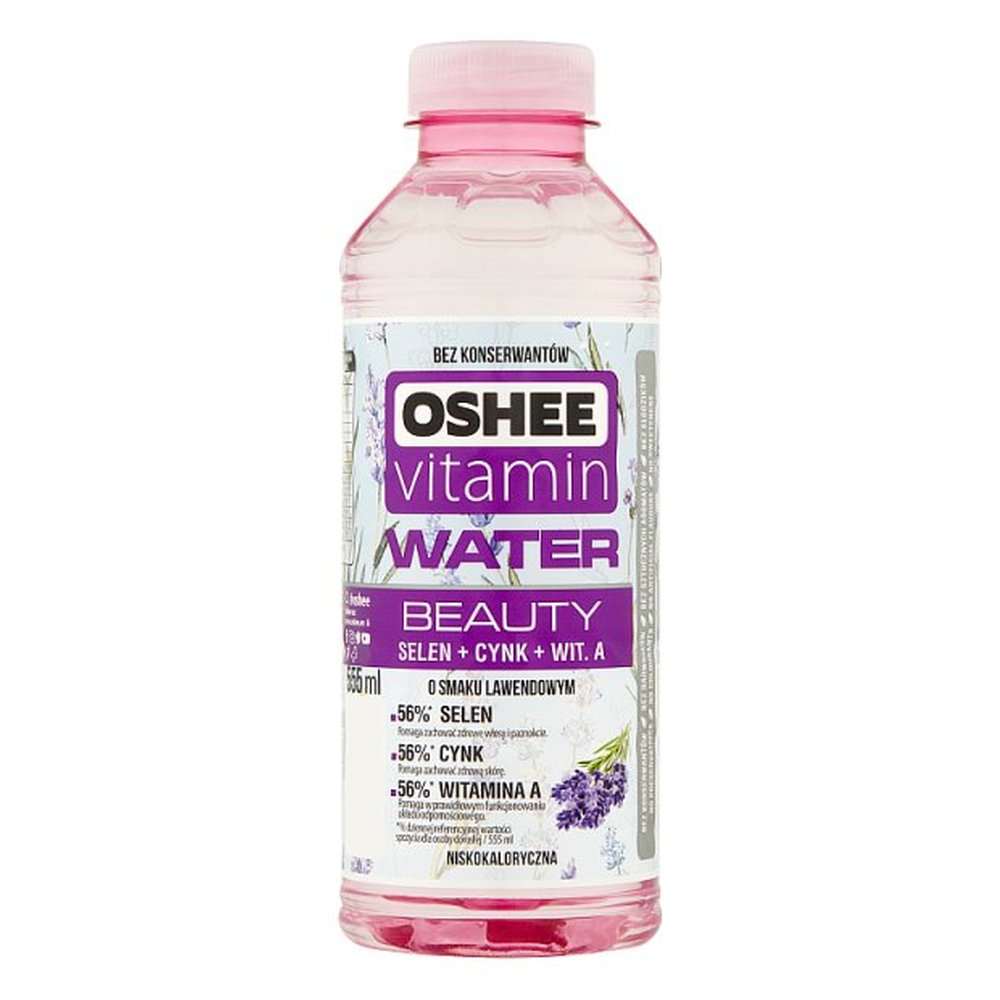 Napój Oshee Vitamin Beauty Lawenda 555 ml