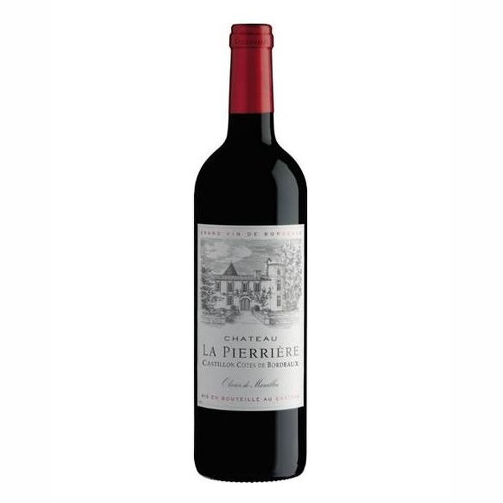 Wino Chateau La Pierriere Bordeaux 14,5% czerwone wytrawne 750 ml