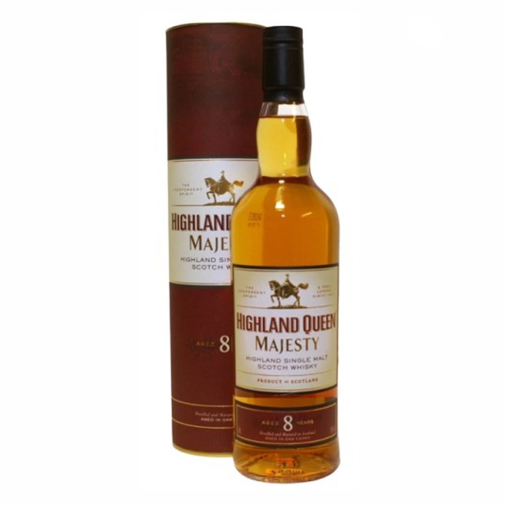 Whisky Highland Queen Majesty 8YO Single Malt 40% 700 ml tuba