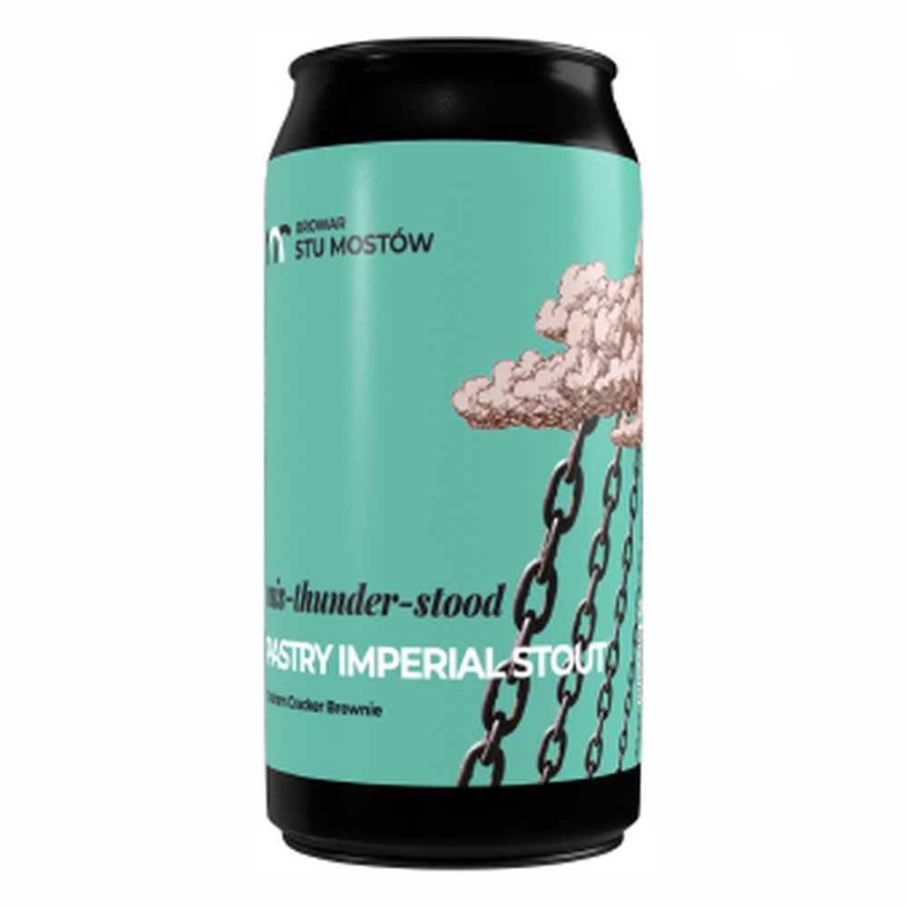 Piwo Imperial Mis Thunder Stood Pastry Stout Browar Stu Mostów 330 ml Puszka