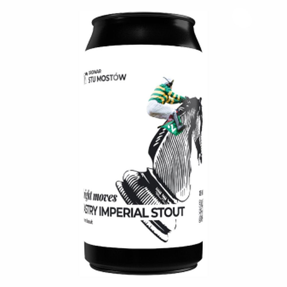 Piwo Imperial Knight Moves Pastry Stout Browar Stu Mostów 330 ml Puszka