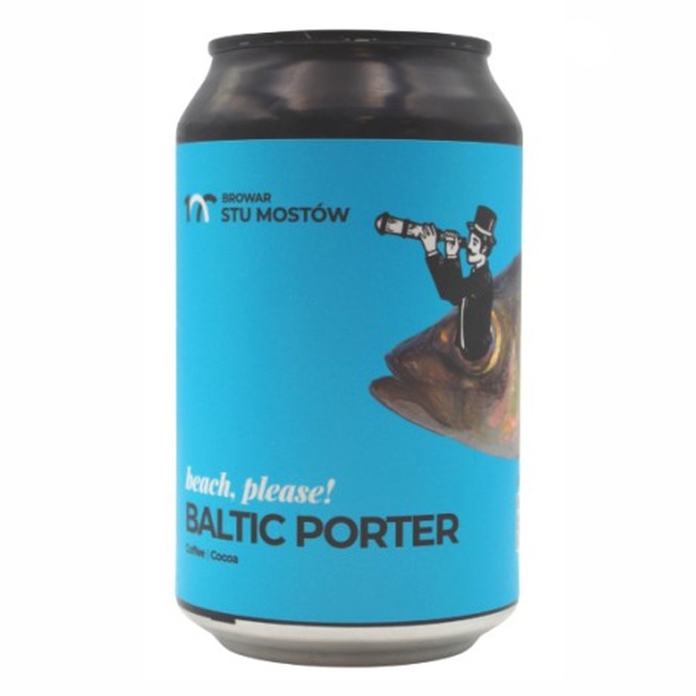 Kawa Baltic Piwo Beach Please Porter Cocoa Browar Stu Mostów 330 ml Puszka