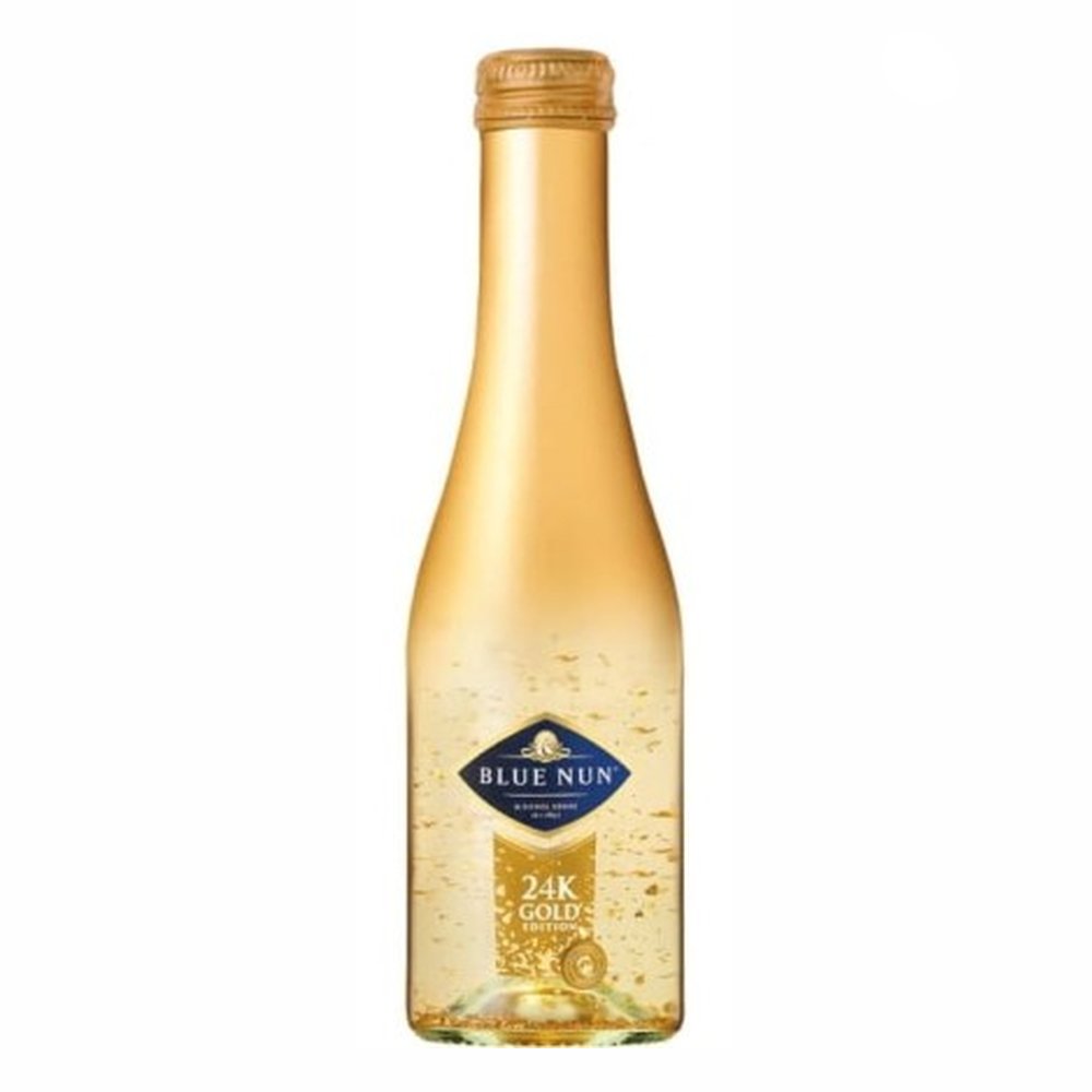 Wino Musujące Blue Nun Musuj¤ce Gold białe półwytrawne 11% 200 ml