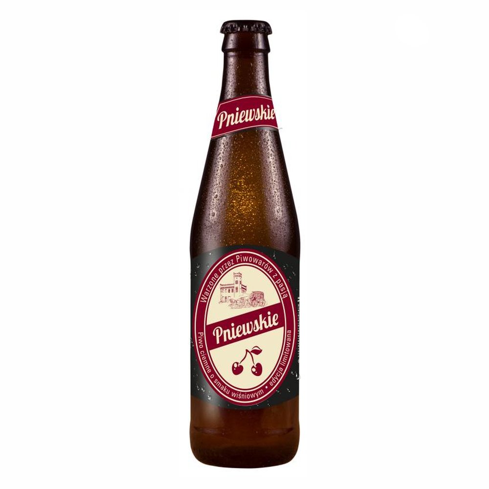 Piwo Pniewskie Wiśniowe Ciemne 5% 500 ml