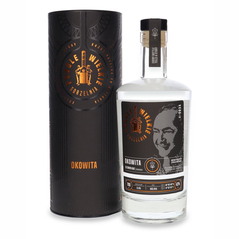 Okowita Podole Wielkie Ziemniak Brooke 43% 700 ml Tuba