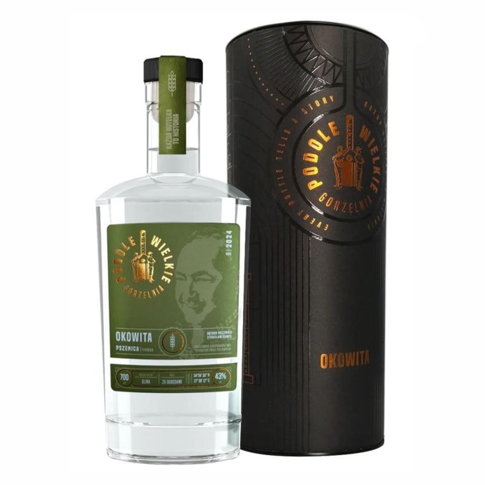 Okowita Pszenica Podole Premium 43% 700 ml Tuba