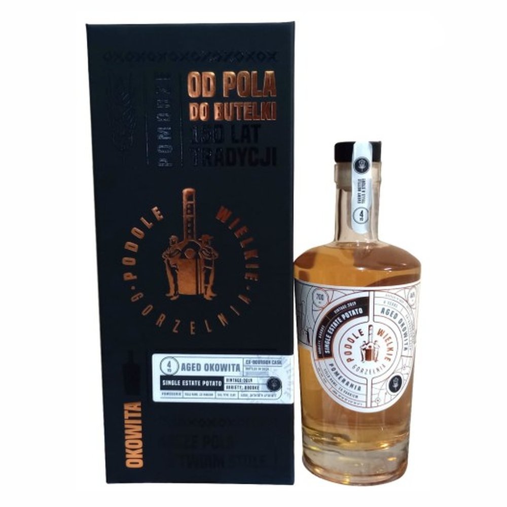Okowita Podole Wielkie Ziemniak Ex Bourbon Premium 44% 700 ml W Opakowaniu