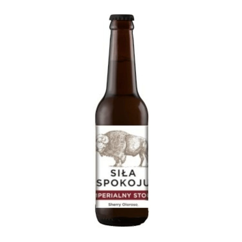 Piwo Za Miastem Siła Spokoju Kawa i Wiśnia 9% 330 ml