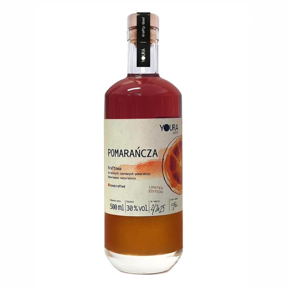 Nalewka Kraftowa Pomarańcza 30% 500 ml