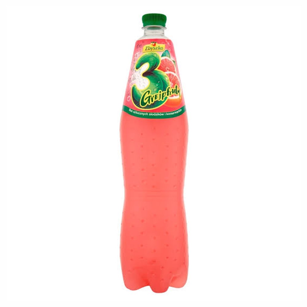 Napój Zbyszko 3 Grejpfruty Gaz 1500 ml