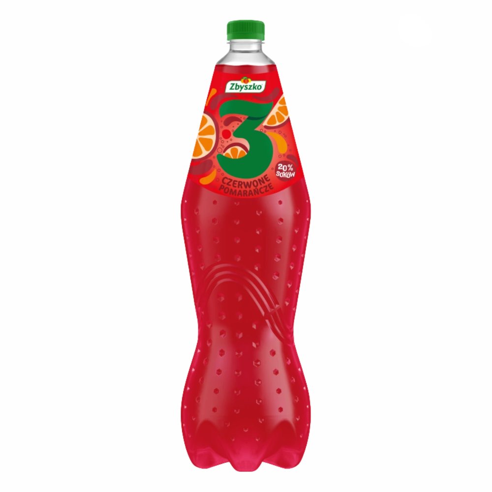 Napój Zbyszko 3 Czerwone Pomarańćze 1500 ml
