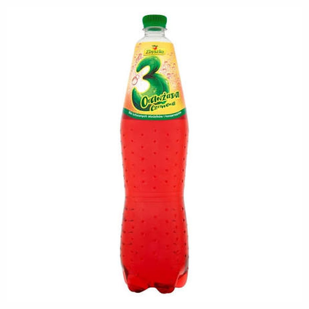 Napój Zbyszko 3 Oranżada Czerwona 1500 ml