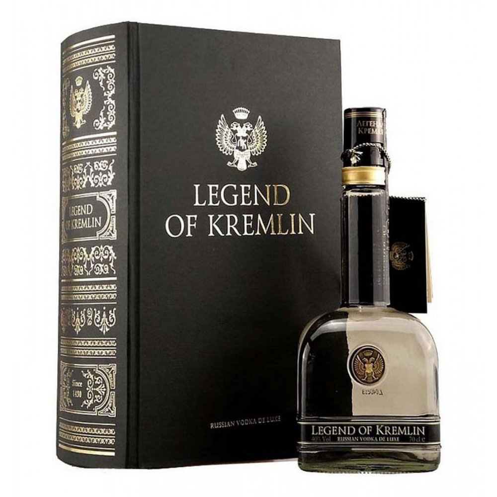 Wódka Legend of Kremlin Książka Czarna 40% 700 ml