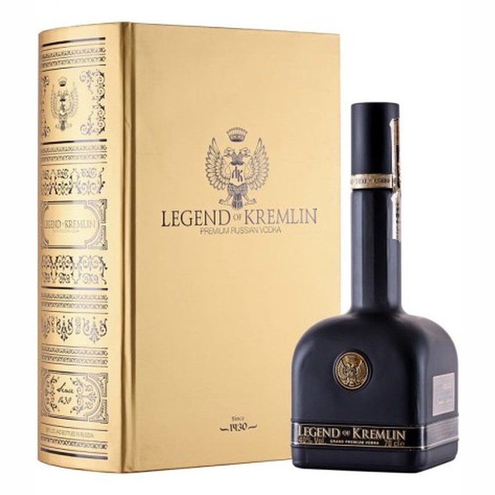 Wódka Legend of Kremlin Złota Książka 40% 700 ml