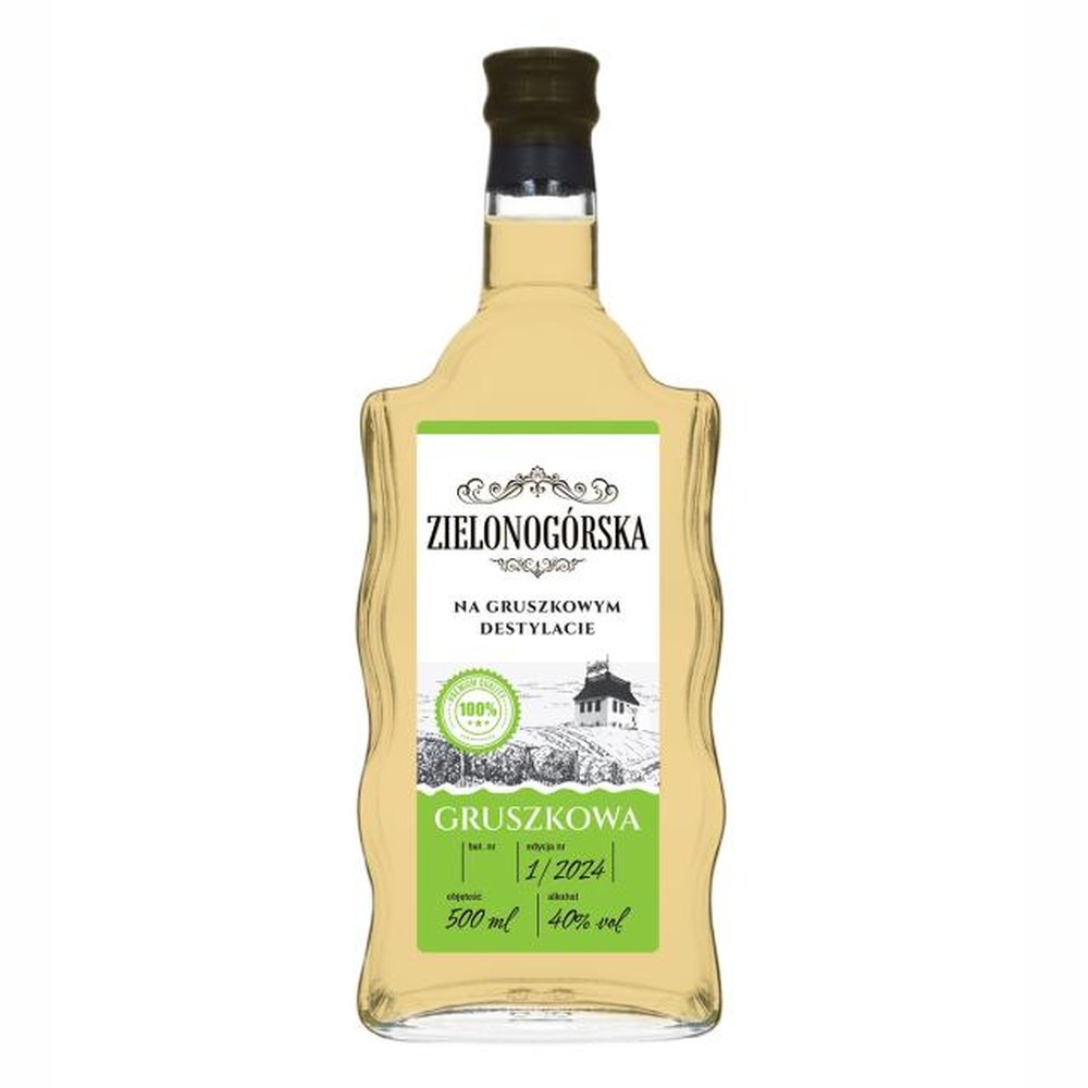 Wódka Zielonogórska Gruszkowa 40% 500 ml