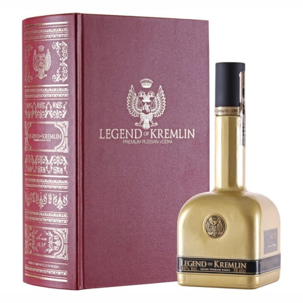Wódka Legend of Kremlin Książka Czerwona 40% 700 ml