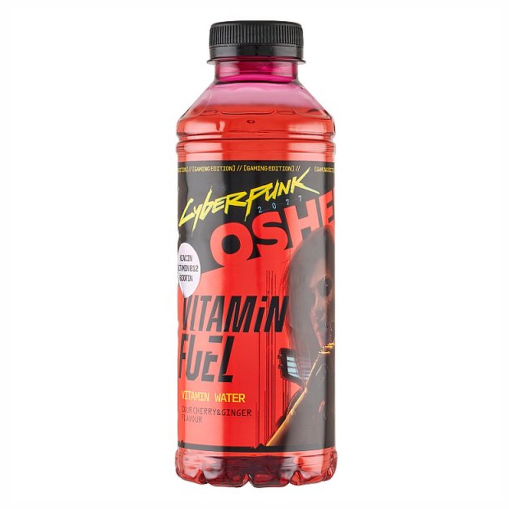 Napój Oshee Vitamin Wiśnia Imbir 555 ml