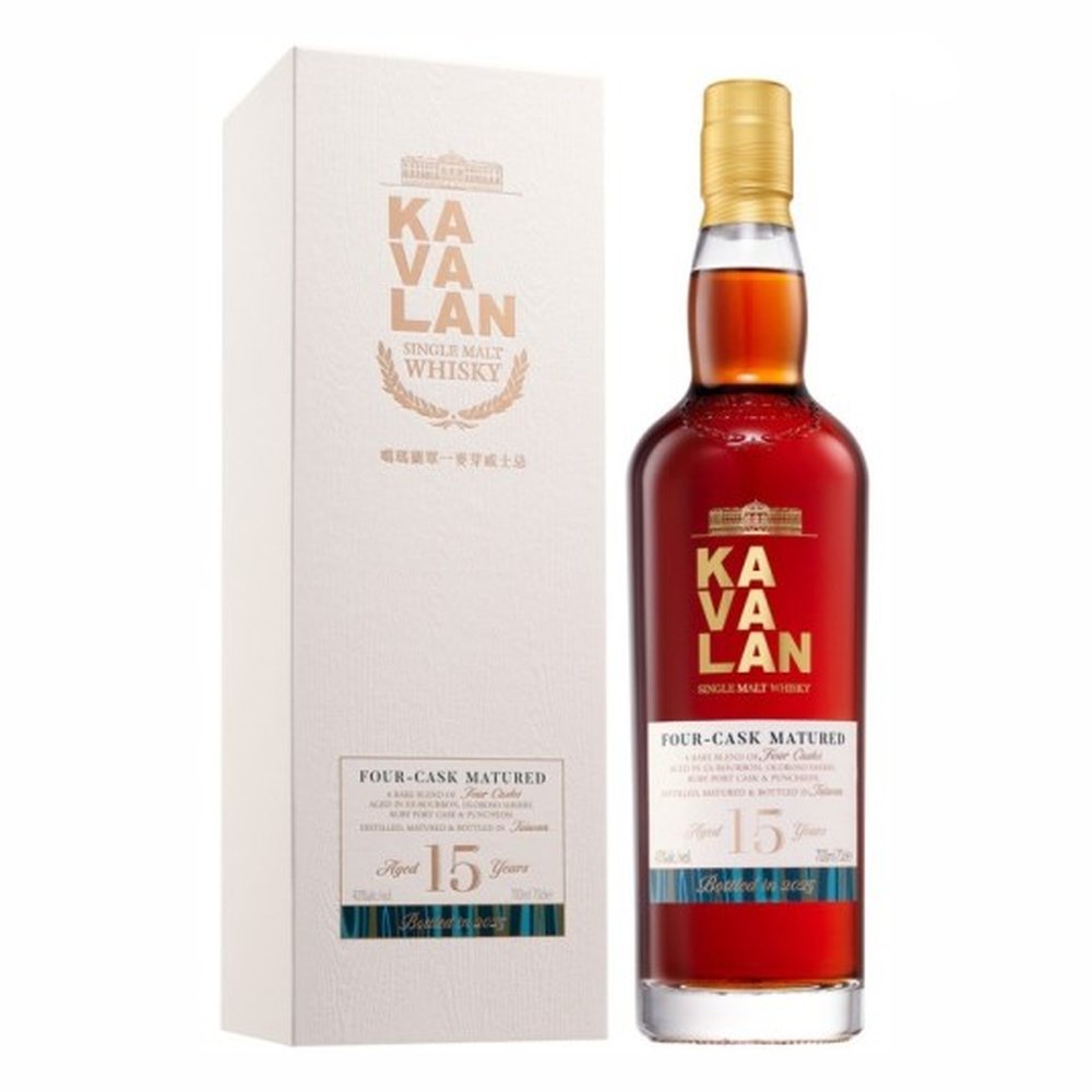 Whisky Kavalan 15 YO Four Cask Matured 43% 700 ml