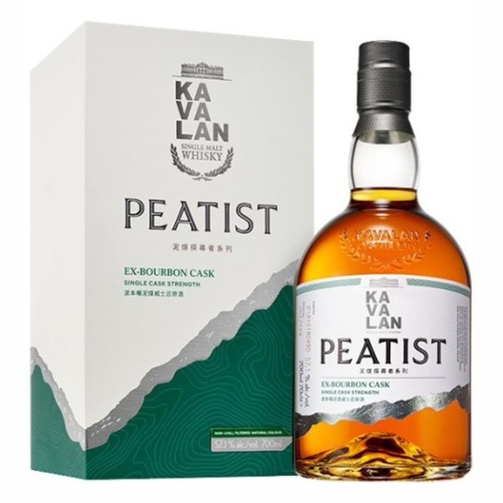 Whisky Kavalan Peatist Ex Bourbon Cask 2026 55,6% 700 ml