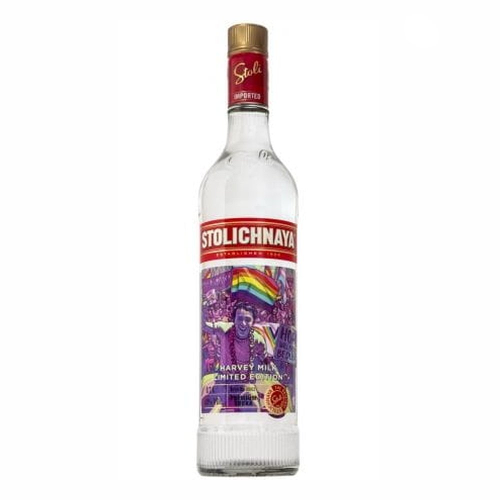 Wódka Stolichnaya Harvey Milk Limited Edition 38% 700 ml