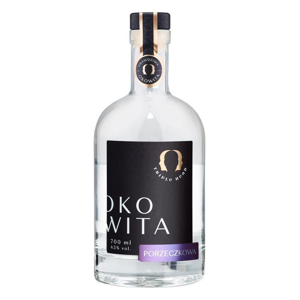 Okowita Triple Head Porzeczkowa 43% 700 ml
