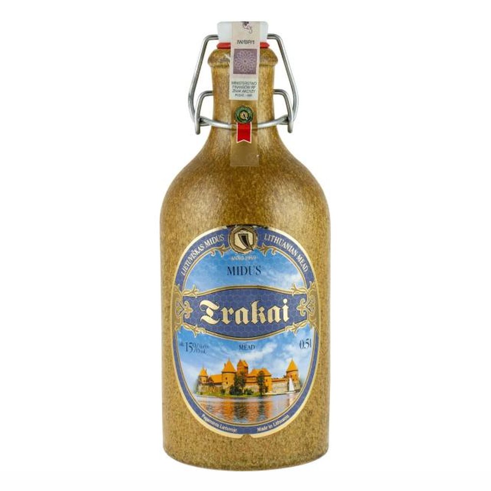 Miód Pitny Trakai w kamionce 15% 500 ml