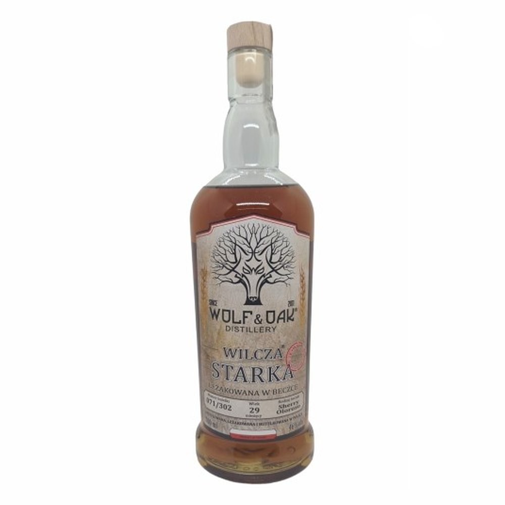 Wódka Wolf & Oak Wilcza Starka Porto Ruby 46% 700 ml