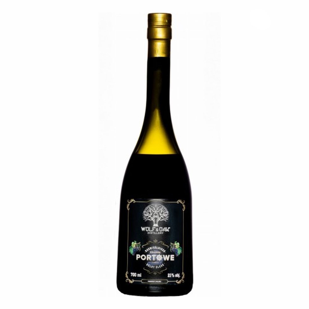 Wino Wolf & Oak Wilcze Portowe 21% czerwone półsłodkie 700 ml
