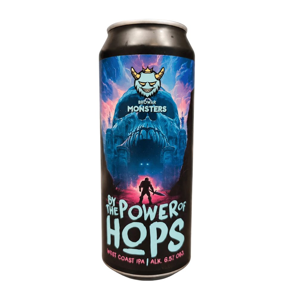 Piwo Browar Monsters By The Power of Hops West Coast IPA 6,5% 500 ml puszka DRS