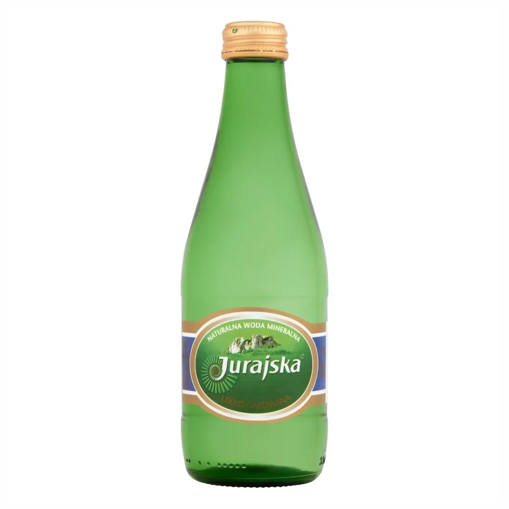 Woda Jurajska Lekko Gazowana szkło 300 ml