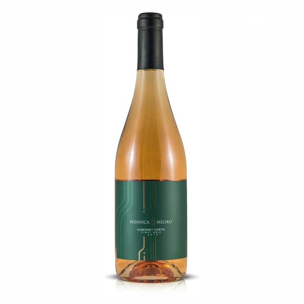 Wino Winnica Milsko Cabernet Cortis Pinot Noir białe wytrawne 750 ml