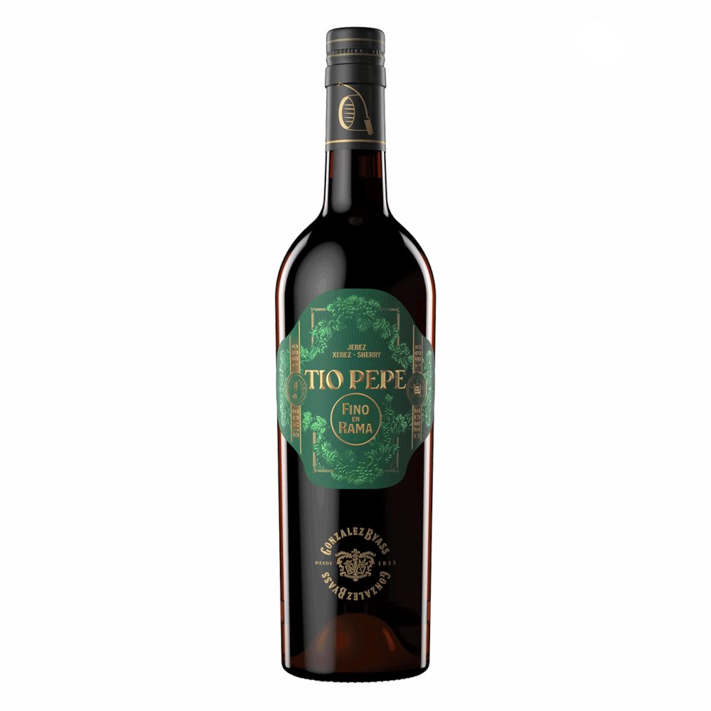 Wino wzmocnione Tio Pepe Fino en Rama 15% białe wytrawne 750 ml