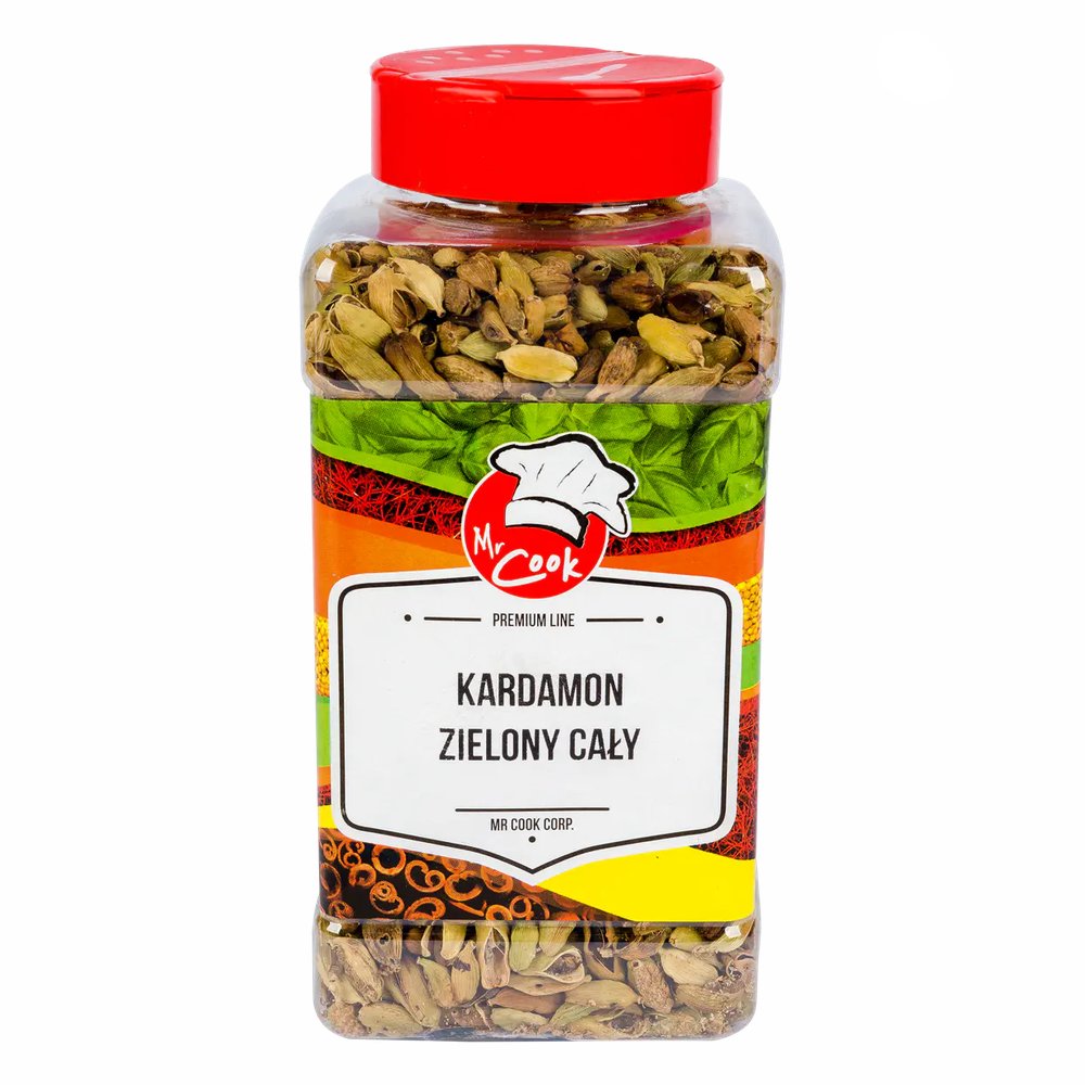 Kardamon zielony cały MR COOK, 380 g, opakowanie PET