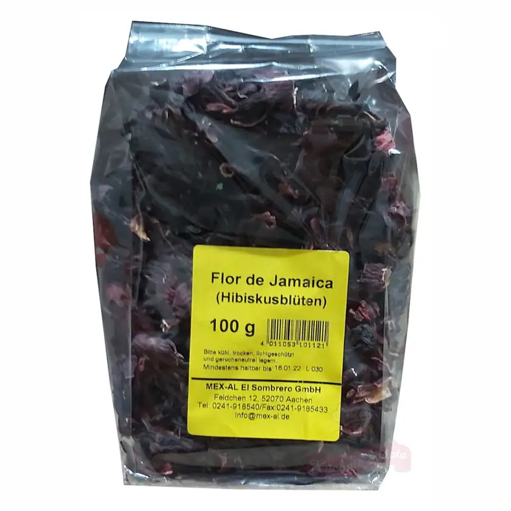Hibiskus kwiat suszony 100g Mex-Al
