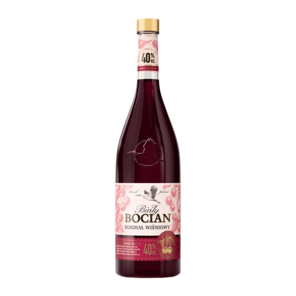 Wódka Biały Bocian Kordiał Wiśniowy 40% 500 ml