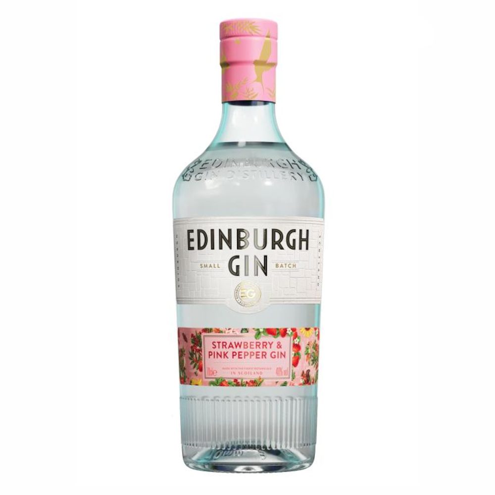 Gin Edinburgh Strawberry & Pink Pepper 40% 700 ml